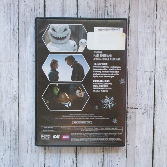 Doctor Who: The Snowmen DVD Christmas Special Matt Smith - Picture 2 of 4